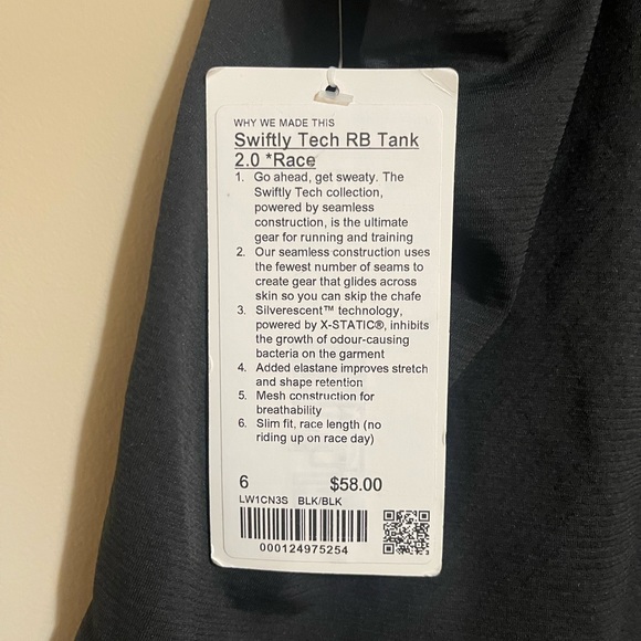 Lululemon Swiftly Tech Racerback Tank 2.0 - Race Length - Picture 6 of 10